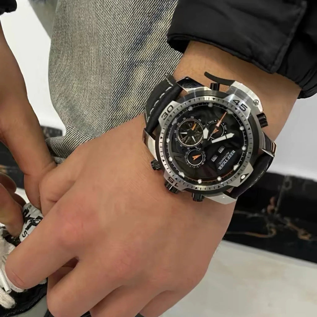 Reef Tiger RGA3532 Men’s Sport Watch - 10BAR Auto