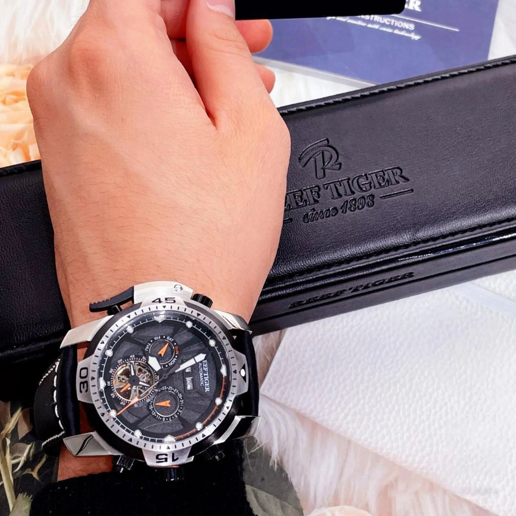 Reef Tiger RGA3532 Men’s Sport Watch - 10BAR Auto