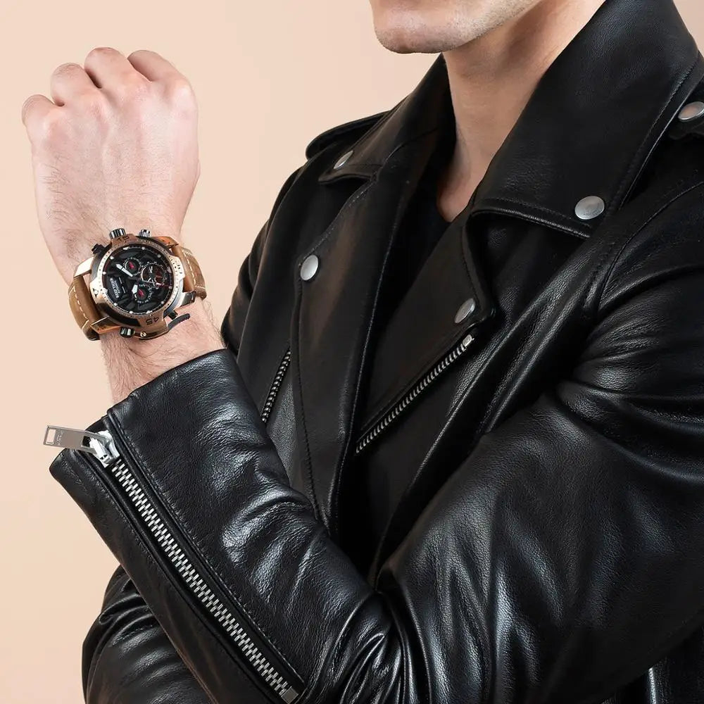 Reef Tiger RGA3532 Men’s Sport Watch - 10BAR Auto