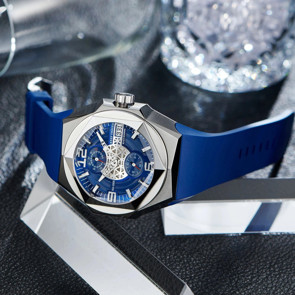 Reef Tiger RGA6903 Multifunction Diver Watch – Automatic 10ATM