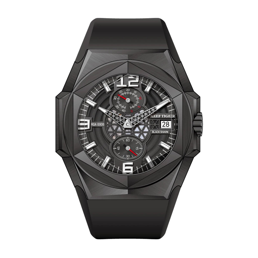 Reef Tiger RGA6903 Multifunction Diver Watch – Automatic 10ATM