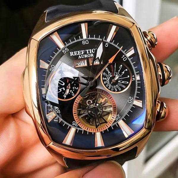 Reef Tiger Tourbillon Sport Watch for Men – RGA3069