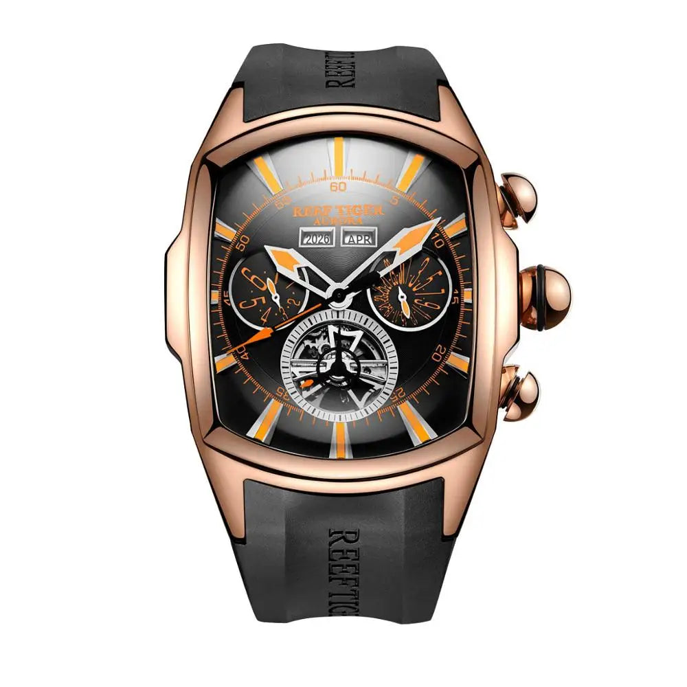 Reef Tiger Tourbillon Sport Watch for Men – RGA3069 Smash Price Shop Watch