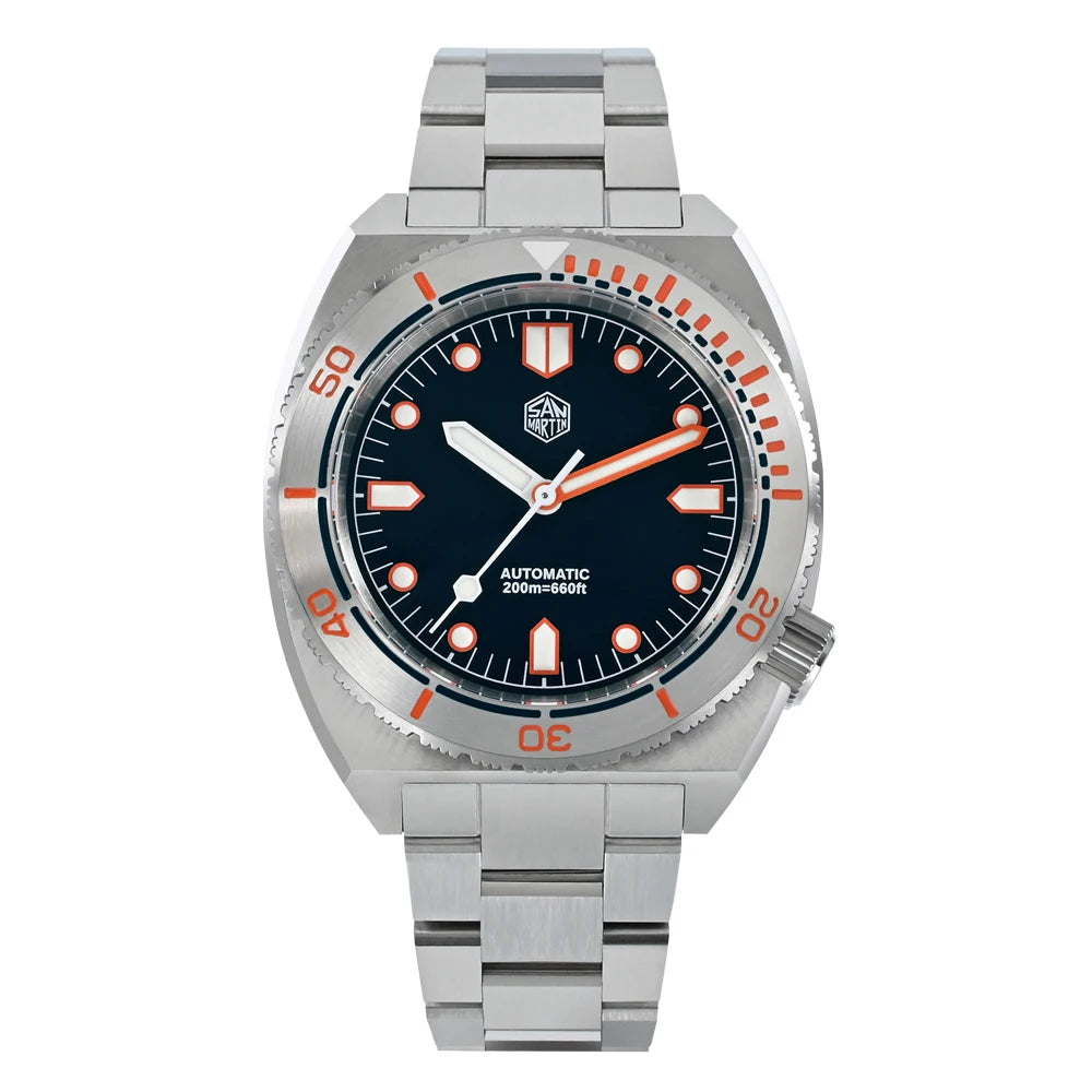 San Martin SN0067 Classic Turtle Automatic Diver – Sapphire 200M Smash Price Shop Men's Watch
