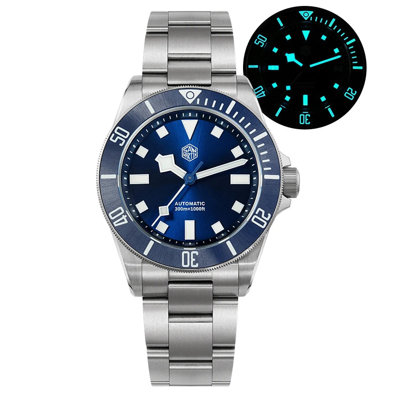 San Martin SN0121T Titanium Diver – NH35 Automatic 300M