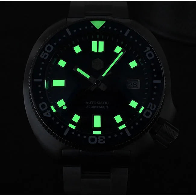 San Martin Turtle Diver Watch 200M Automatic