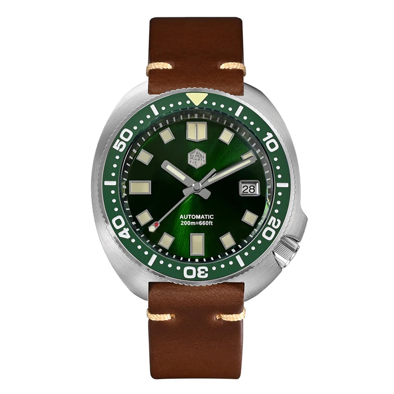 San Martin Turtle Diver Watch 200M Automatic