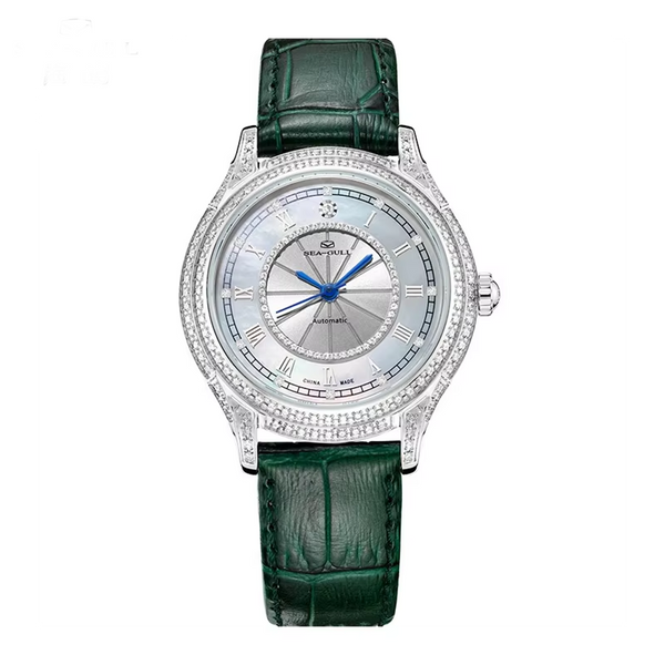 Seagull 1103L Women’s Automatic Watch – Diamond MOP Ultra-Thin