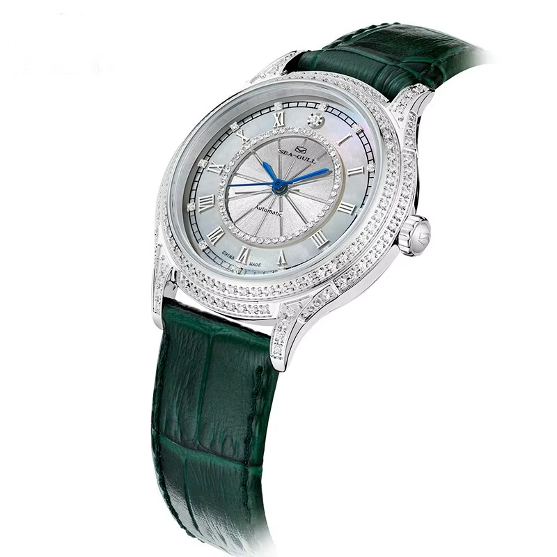 Seagull 1103L Women’s Automatic Watch – Diamond MOP Ultra-Thin