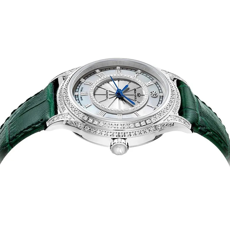 Seagull 1103L Women’s Automatic Watch – Diamond MOP Ultra-Thin