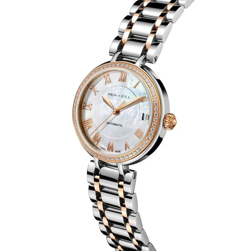 Seagull 417L Automatic Diamond Ladies Watch – Sapphire Crystal