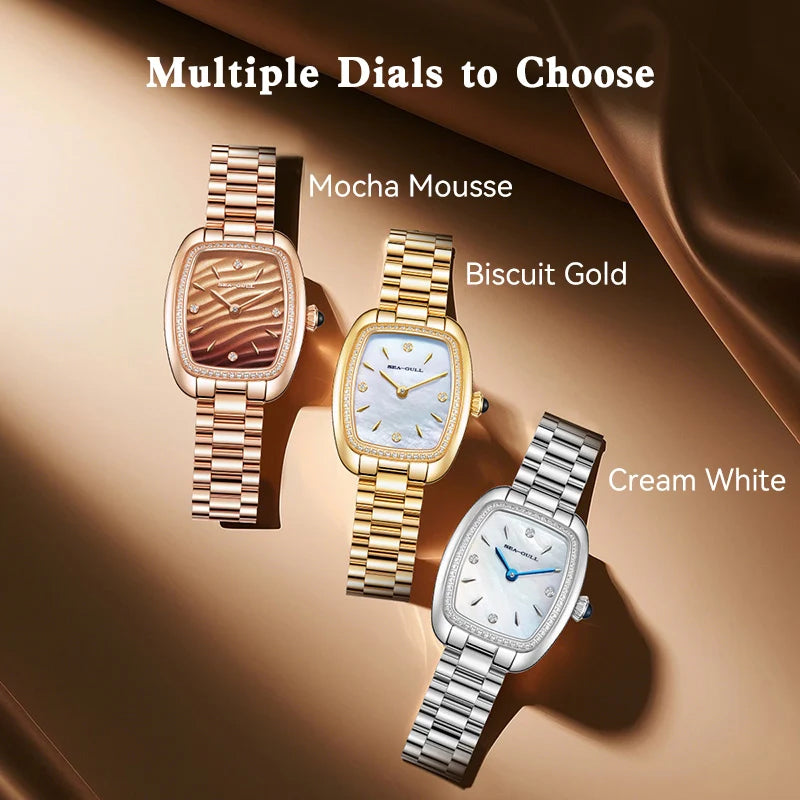 Seagull E1081L Women’s Quartz Watch – Stainless Steel Sapphire Luxury Smash Price Shop
