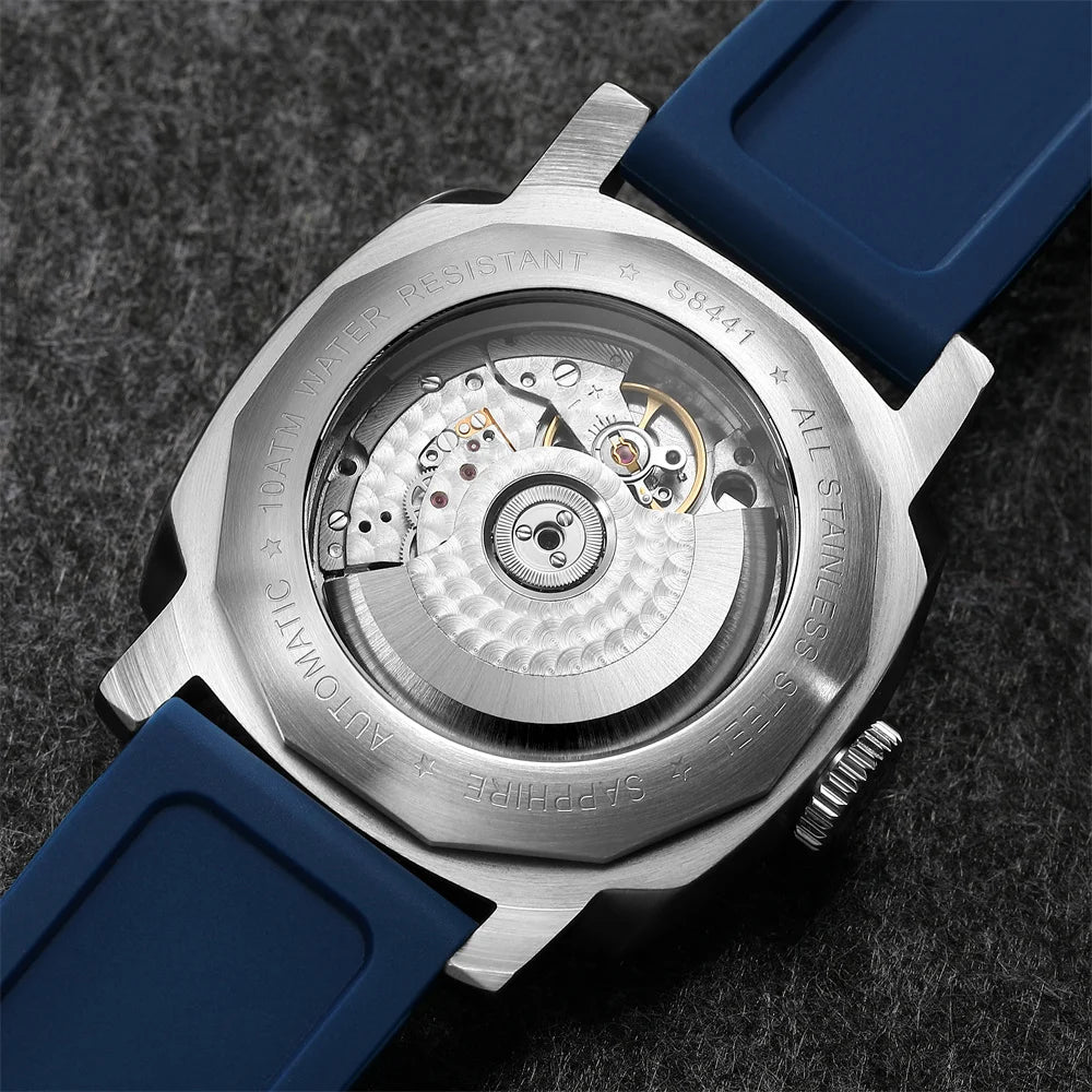 SEAKOSS GMT Super Luminous Dive Watch – 10ATM, 2557 Auto