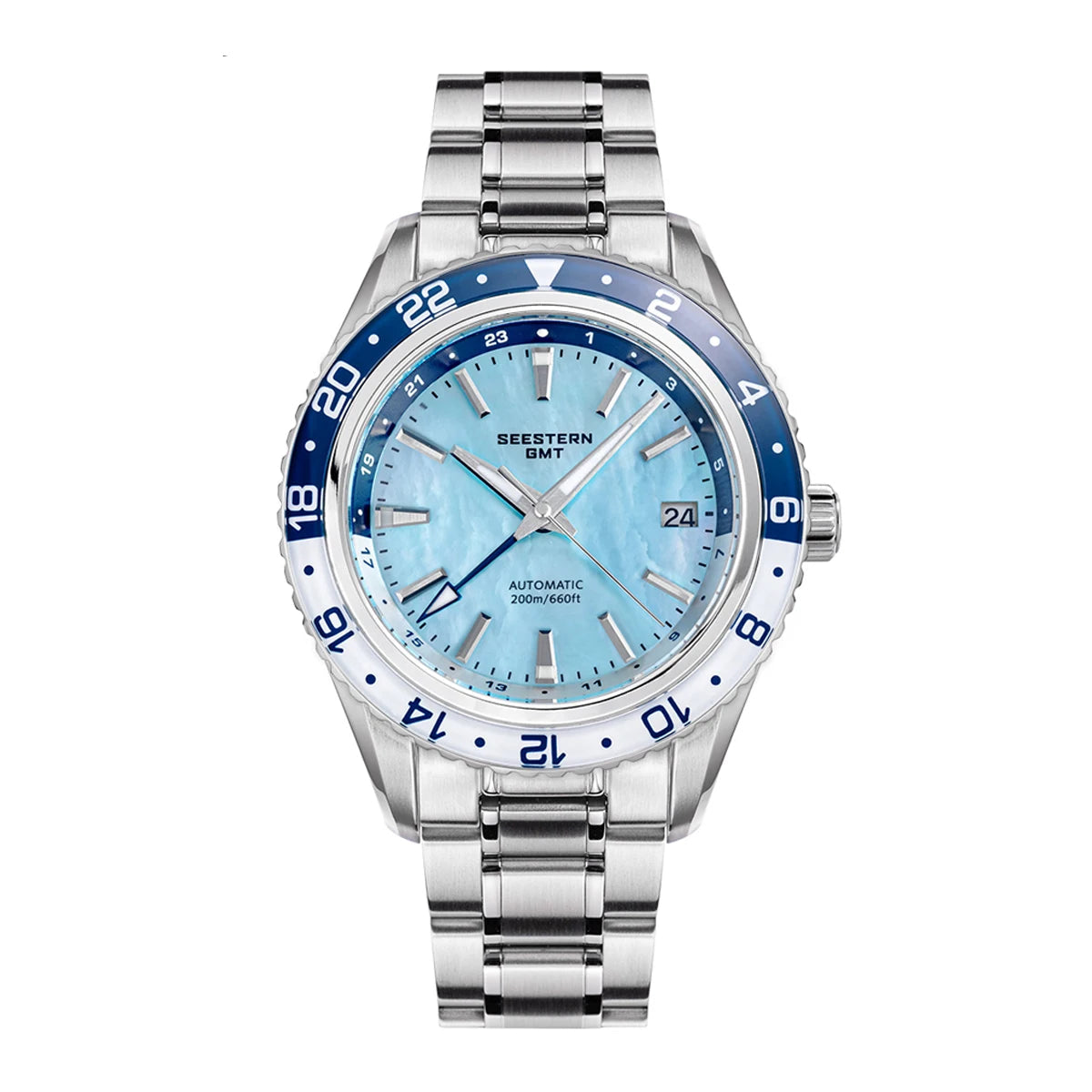 SEESTERN S456 GMT Diver Watch – NH34 Automatic 20BAR
