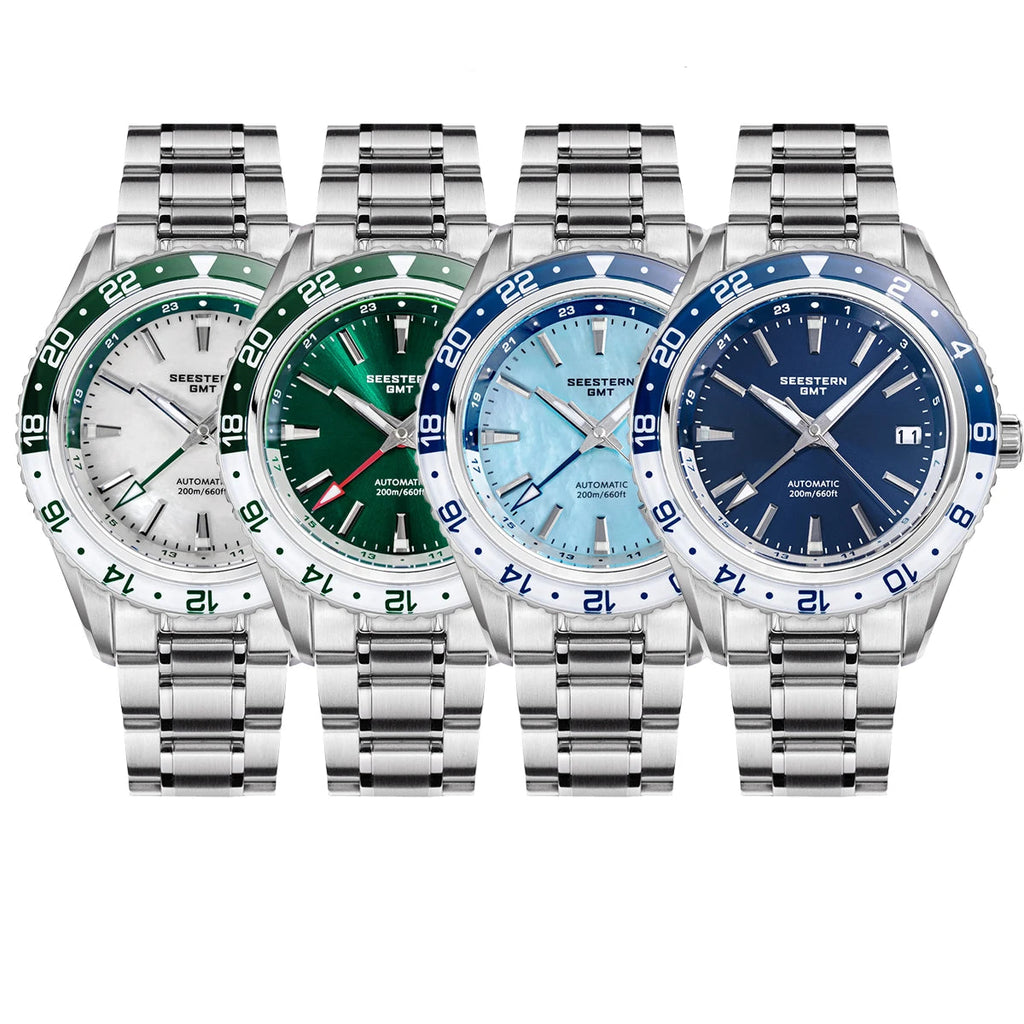 SEESTERN S456 GMT Diver Watch – NH34 Automatic 20BAR