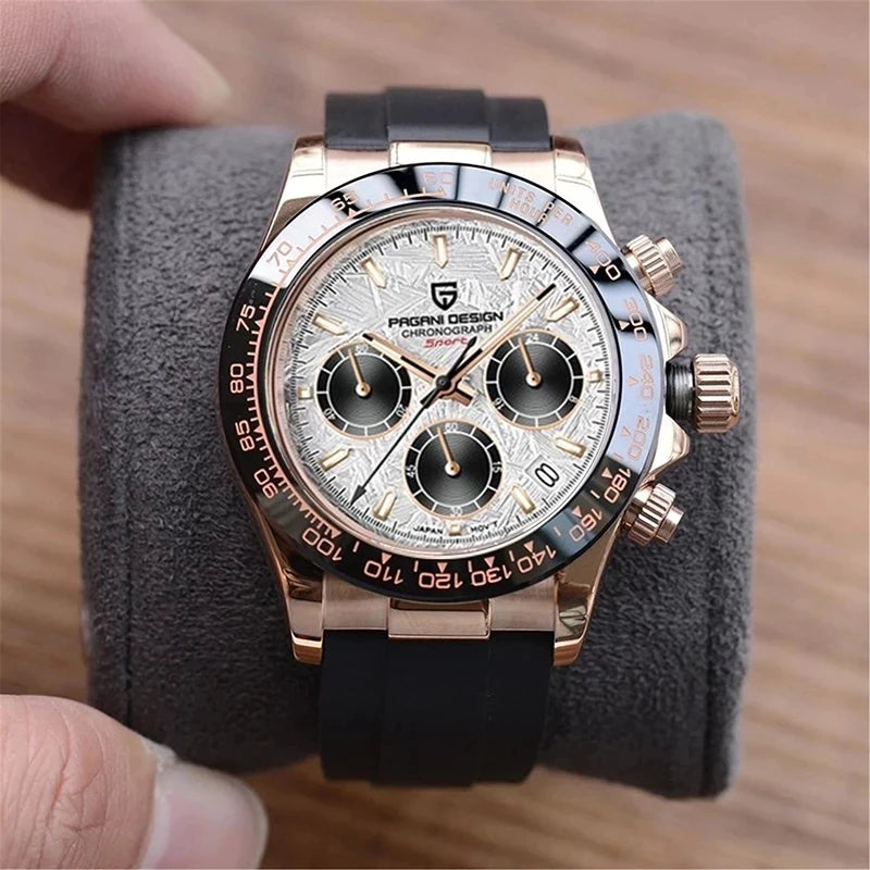 Smash Price Luxury V2 40mm Retro Quartz Chronograph – Sapphire Smash Price Shop Men's Watch