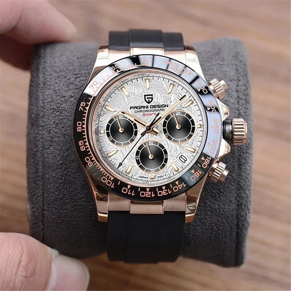 Smash Price Luxury V2 40mm Retro Quartz Chronograph – Sapphire