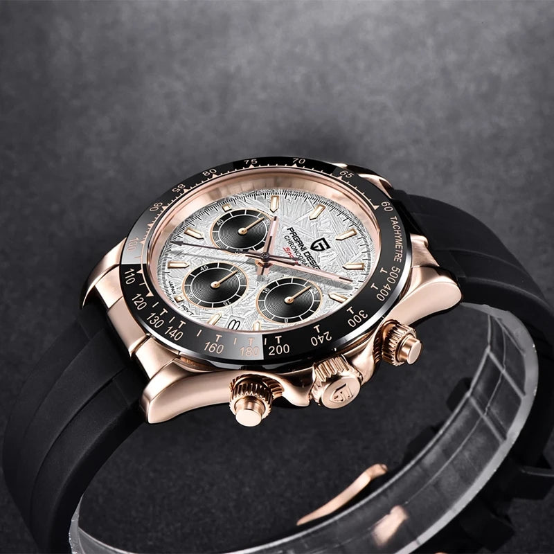 Smash Price Luxury V2 40mm Retro Quartz Chronograph – Sapphire