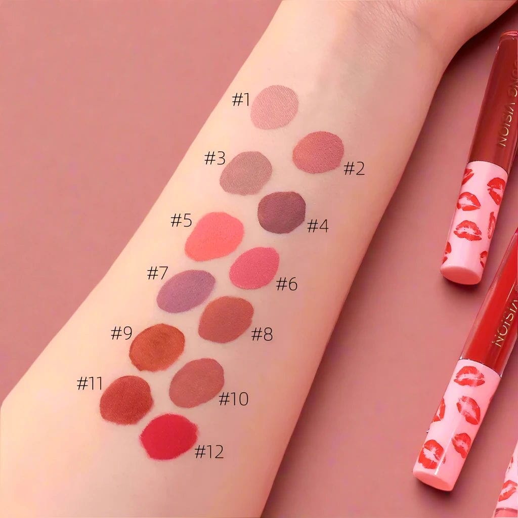 SPS - 12pcs Matte Liquid Lipstick