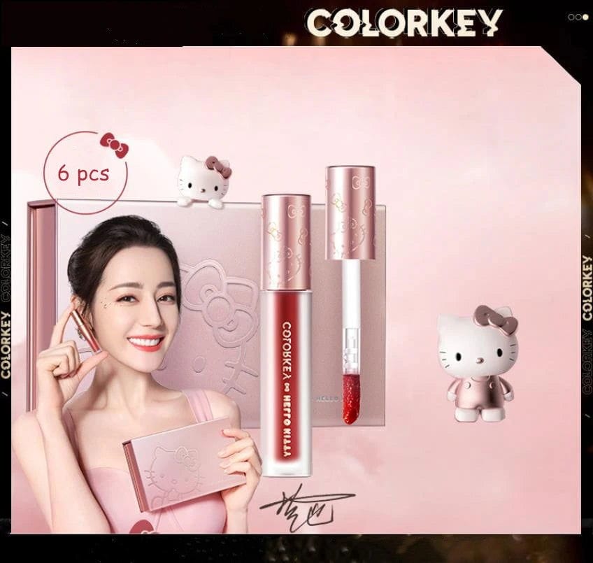 SPS - 6Pcs Mini Size Lip Gloss Set