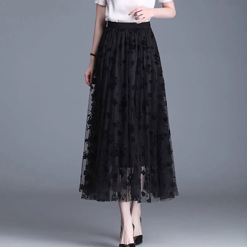 SPS - Chic Korean Mesh Skirt