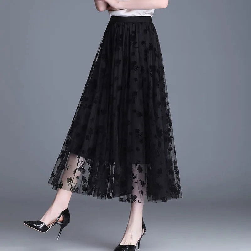 SPS - Chic Korean Mesh Skirt