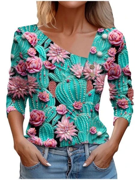 SPS - Floral Long Sleeve T-Shirt