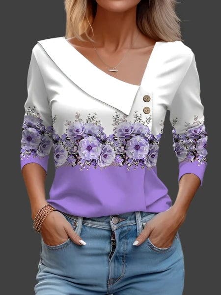 SPS - Floral Long Sleeve T-Shirt