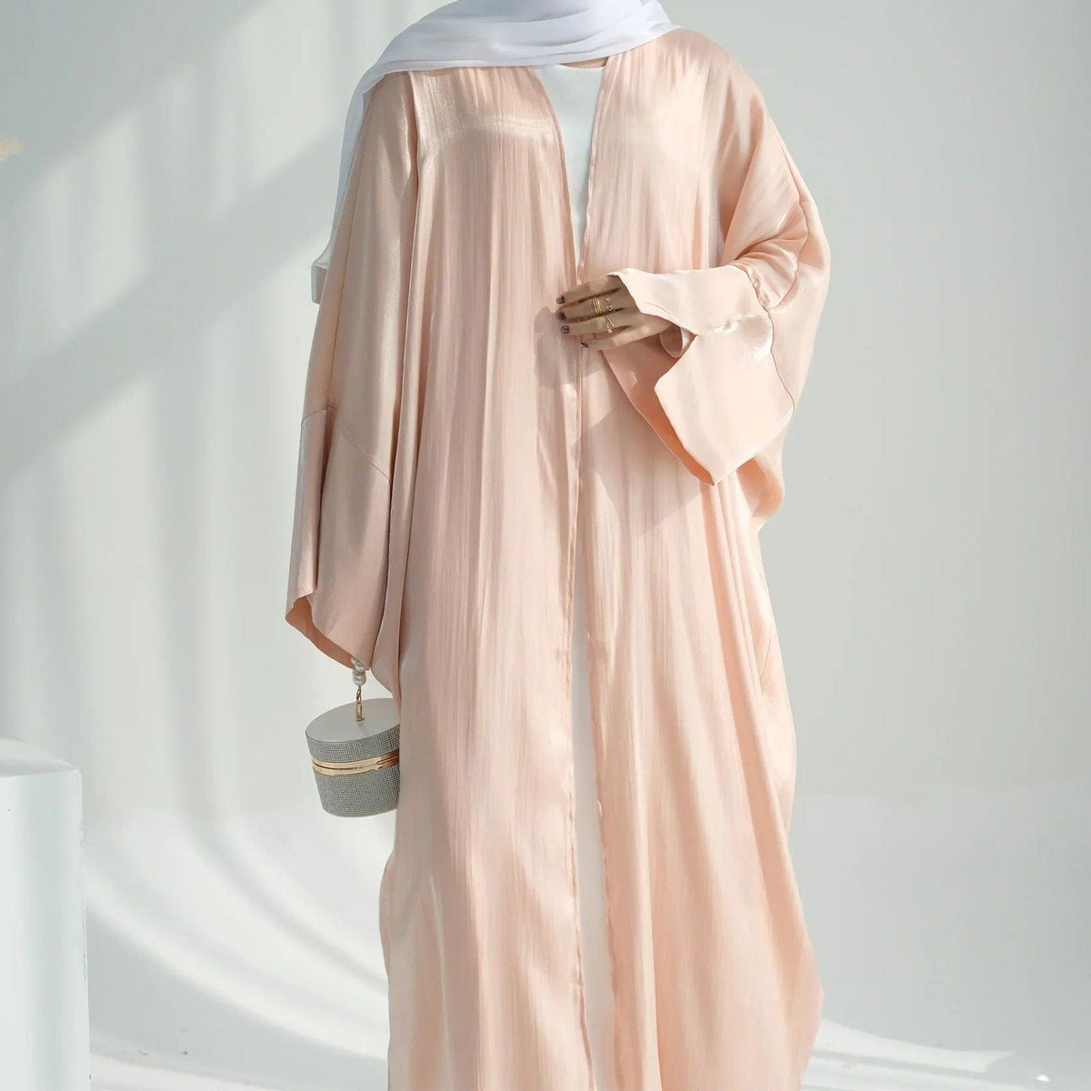 SPS - Glitter Open Islamic Abaya