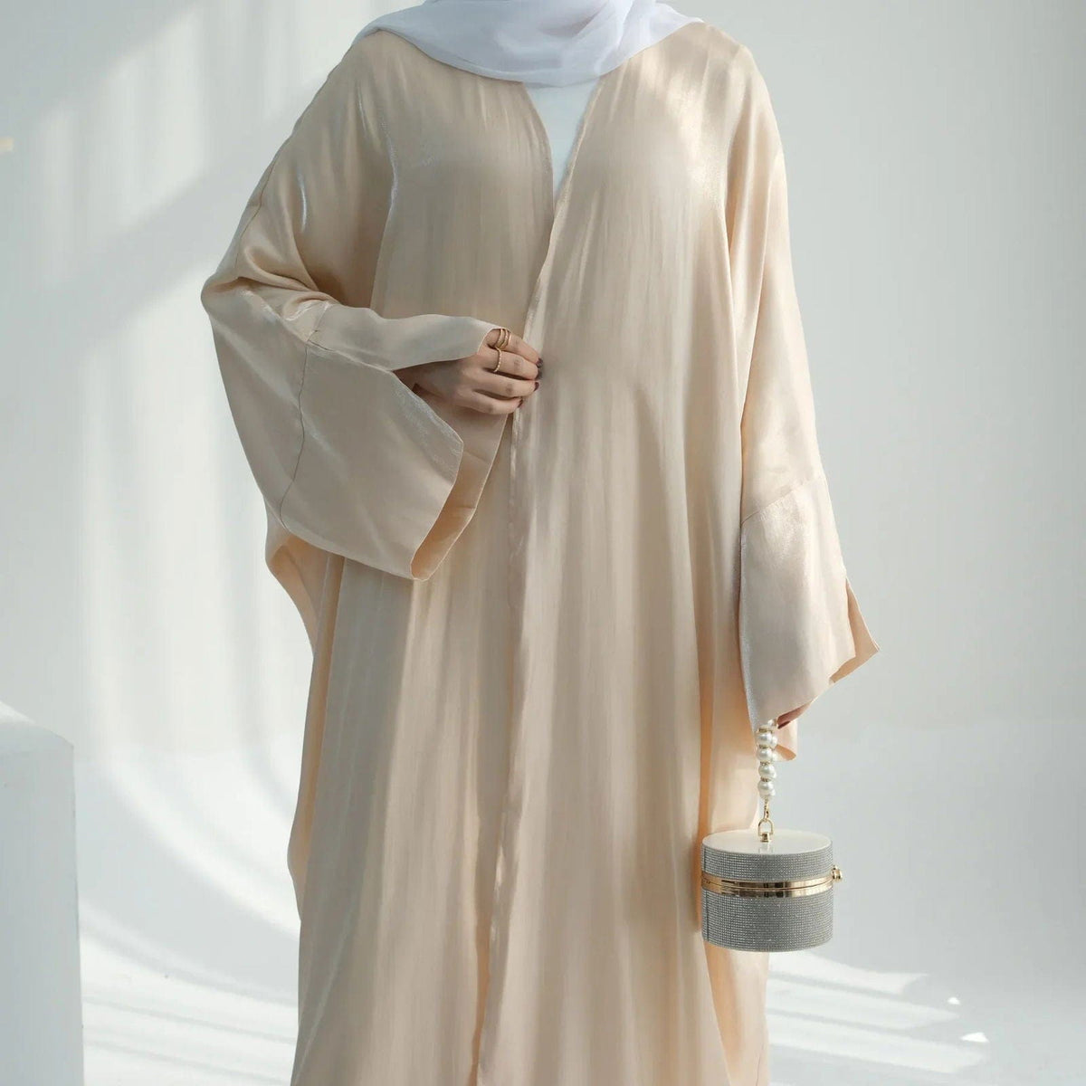 SPS - Glitter Open Islamic Abaya