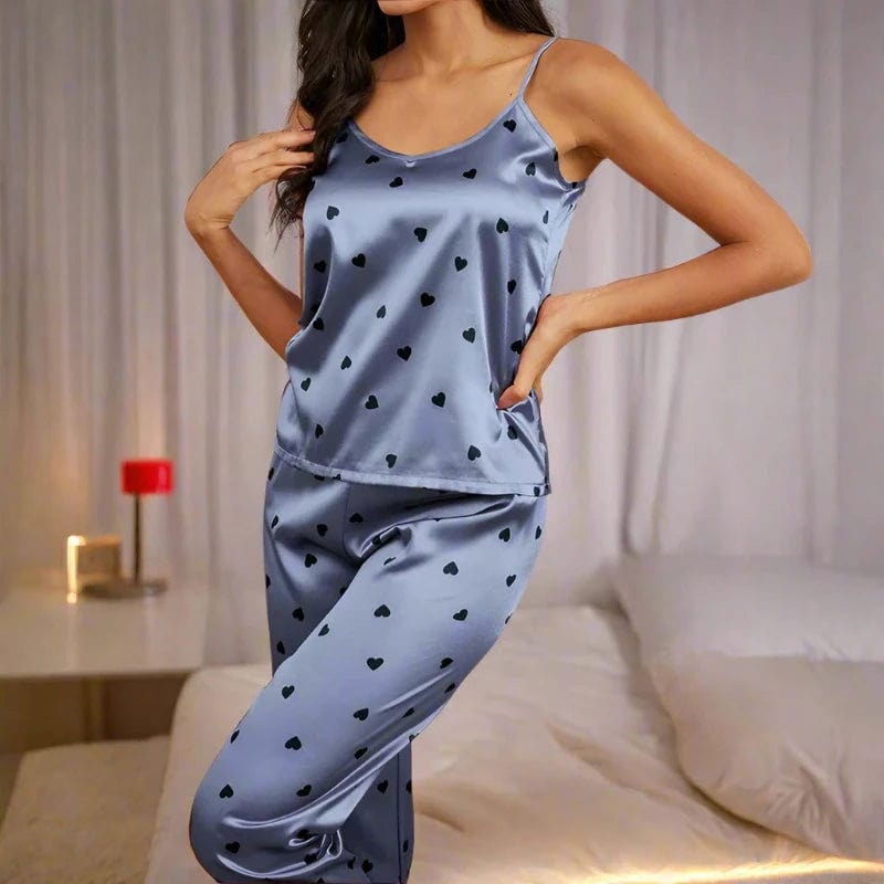 SPS - Heart Print Pajama Set