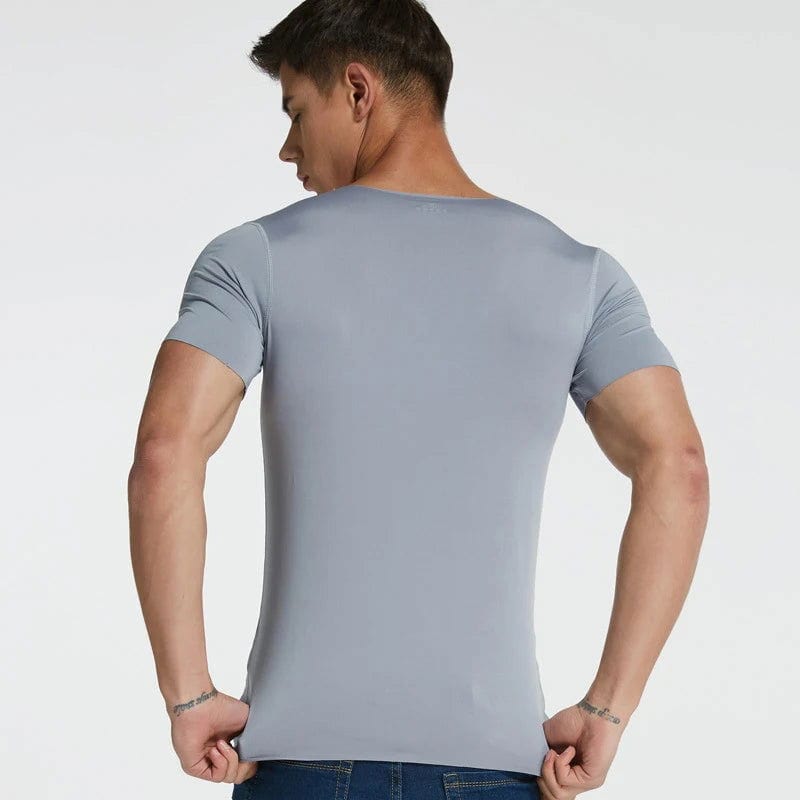 SPS - Ice Silk V-Neck Shirt