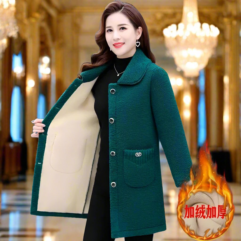 SPS - Lamb Wool Coat for Women