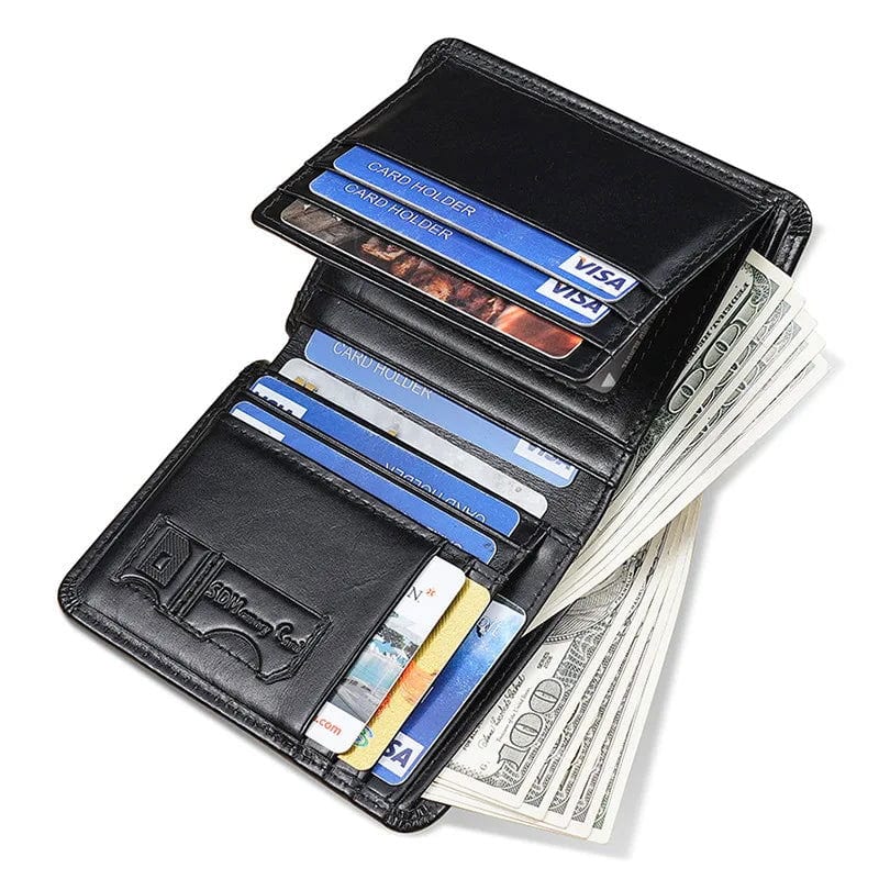 SPS - leather wallet multiple slots.