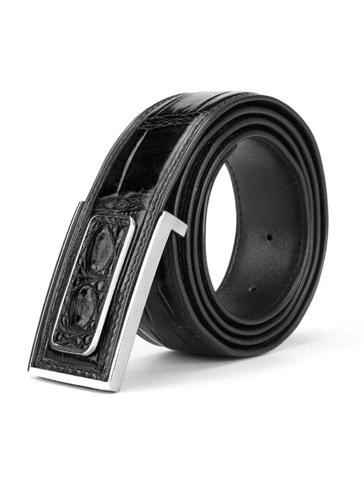 SPS - Luxury Crocodile Leather Belt