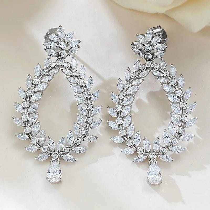 SPS - Luxury Flower Diamond Earring