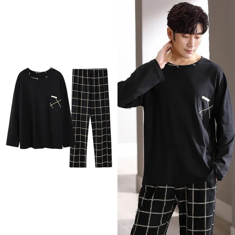 SPS - Men Pajamas Autumn Winter