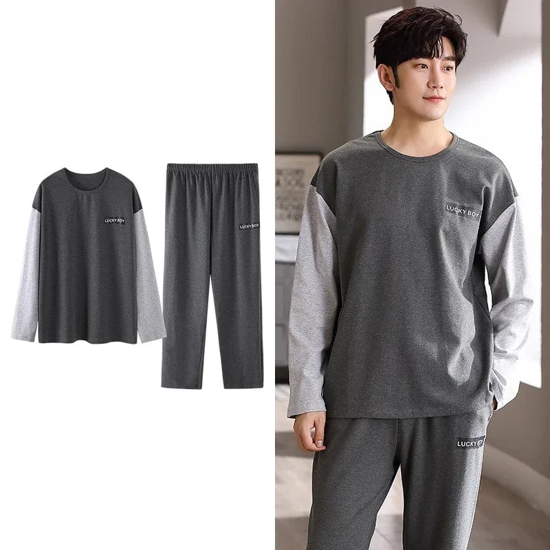 SPS - Men Pajamas Autumn Winter