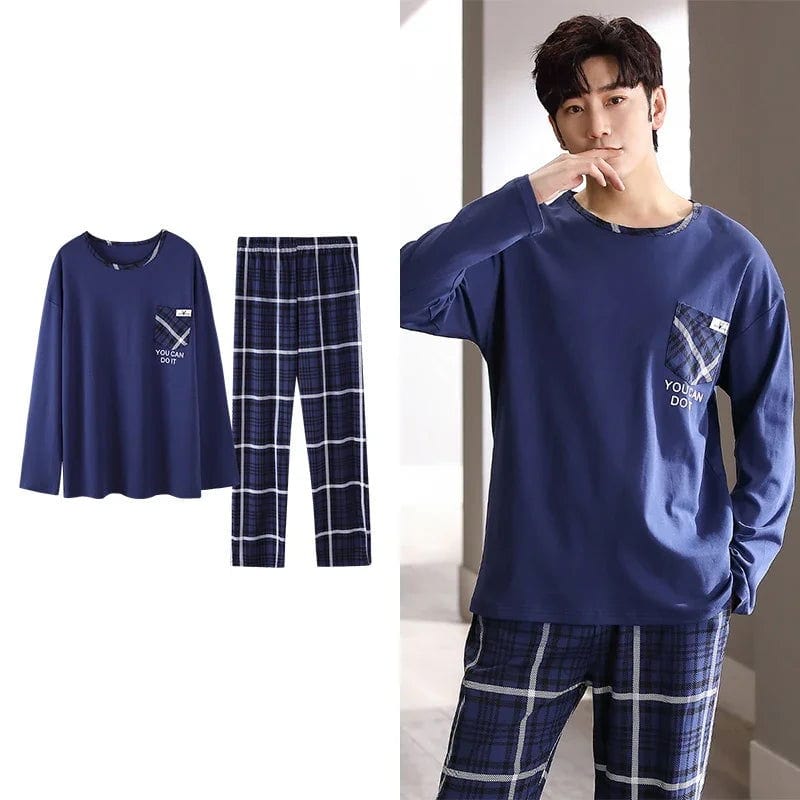 SPS - Men Pajamas Autumn Winter