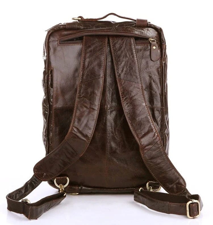 SPS - Multi-Function Leather Backpack