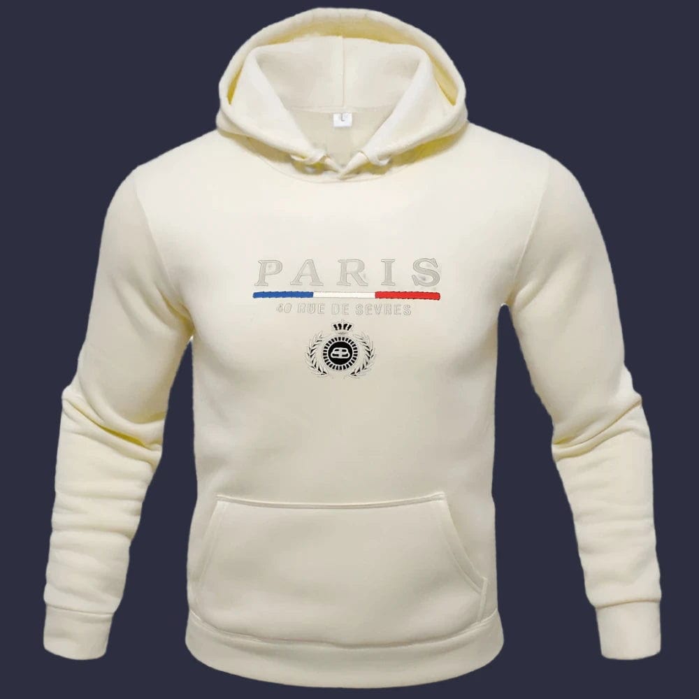 SPS - PARIS Men's Patterned Hoodie