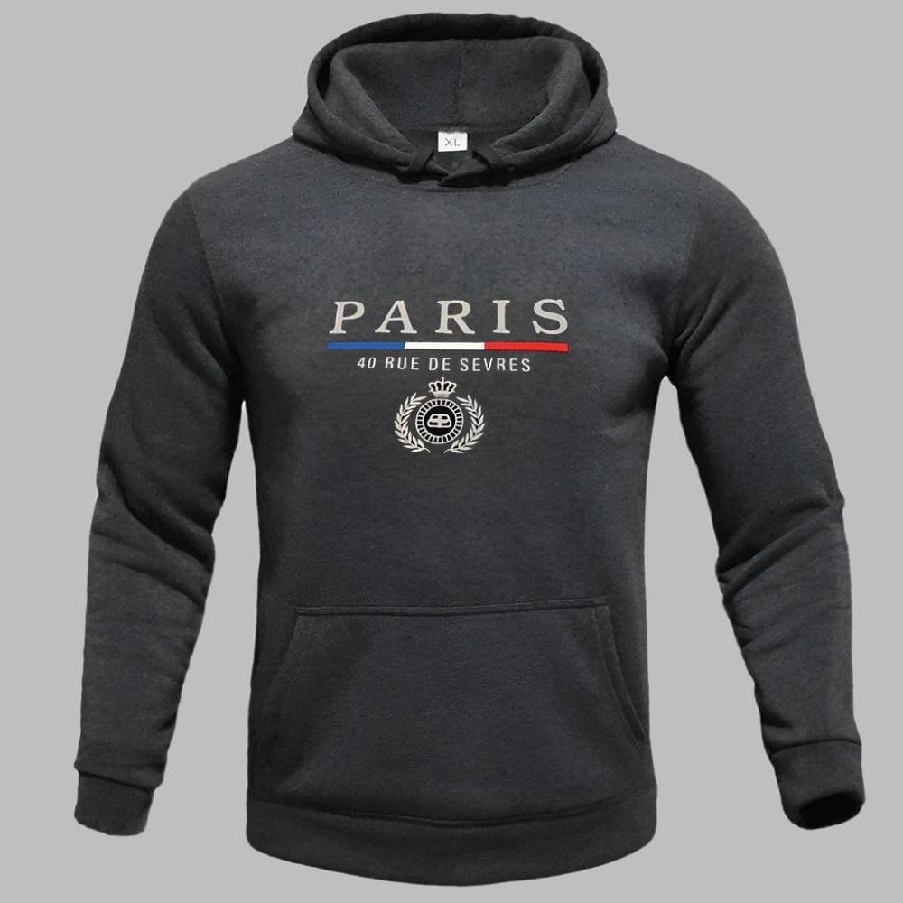 SPS - PARIS Men's Patterned Hoodie