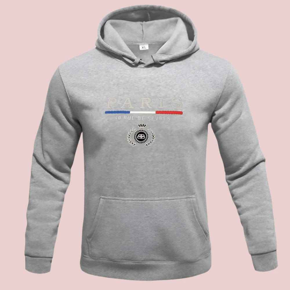 SPS - PARIS Men's Patterned Hoodie