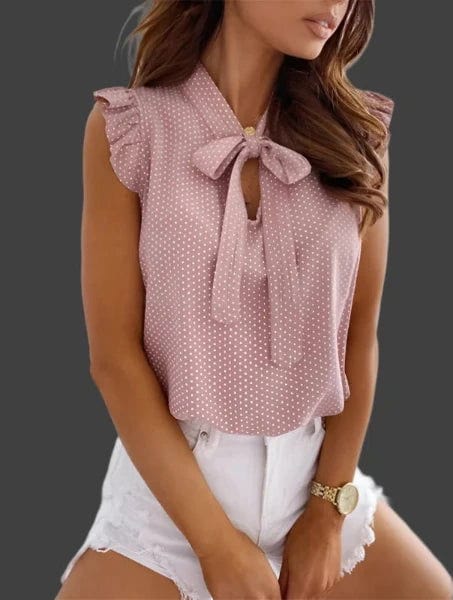 SPS - Ruffles Sleeveless Blouse