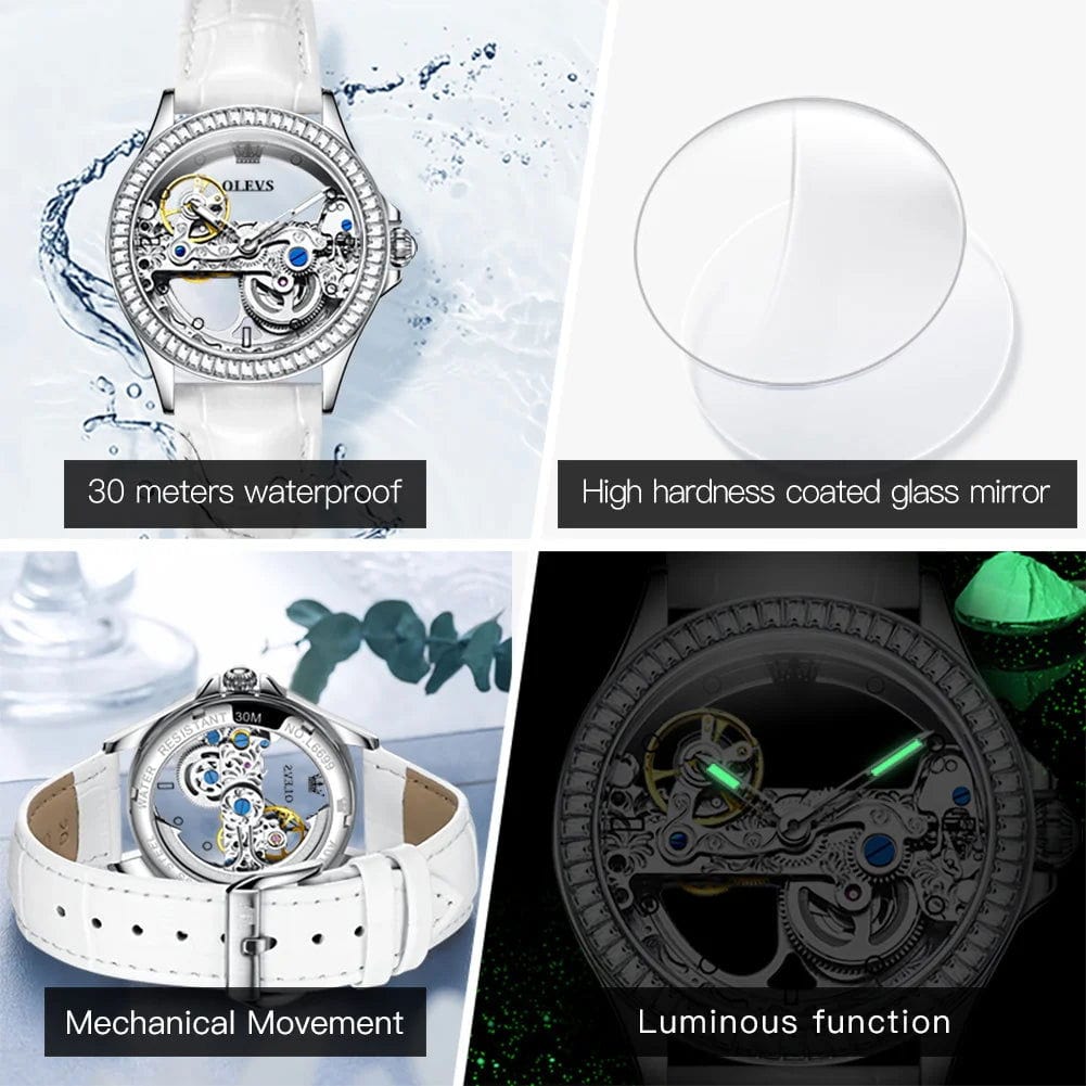 SPS - Women Watch Luminous Leather