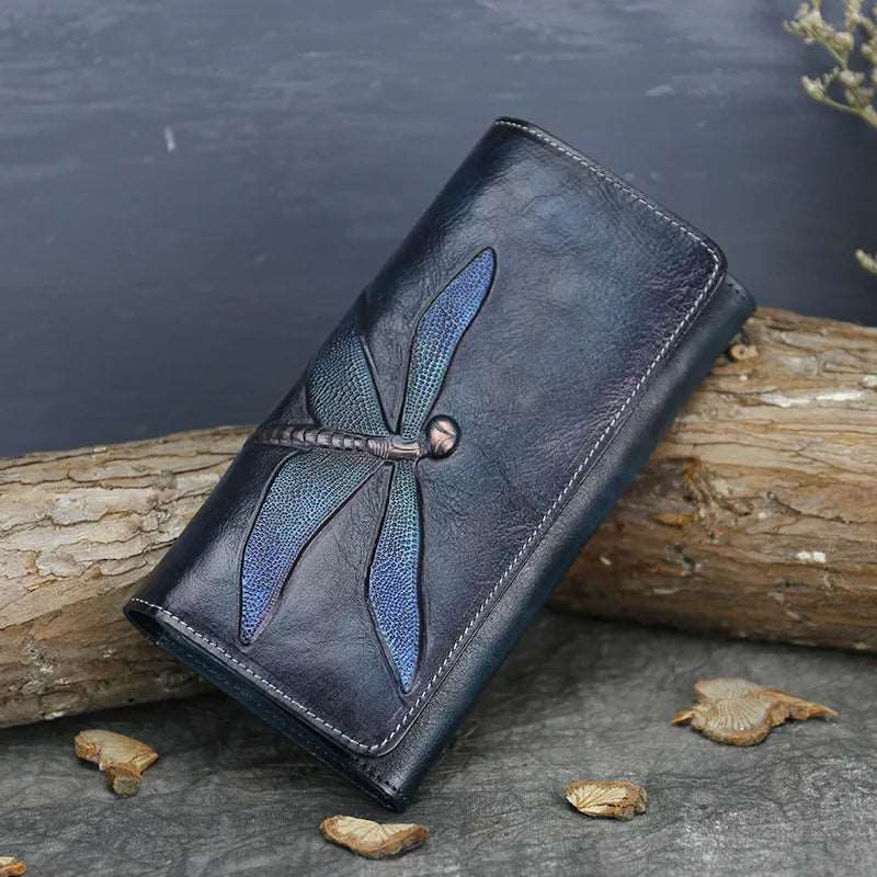 SPS - Dragonfly Genuine Leather Wallet