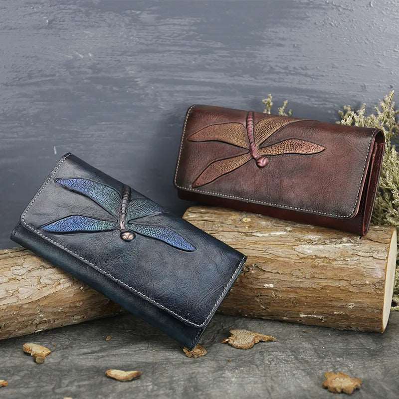 SPS - Dragonfly Genuine Leather Wallet