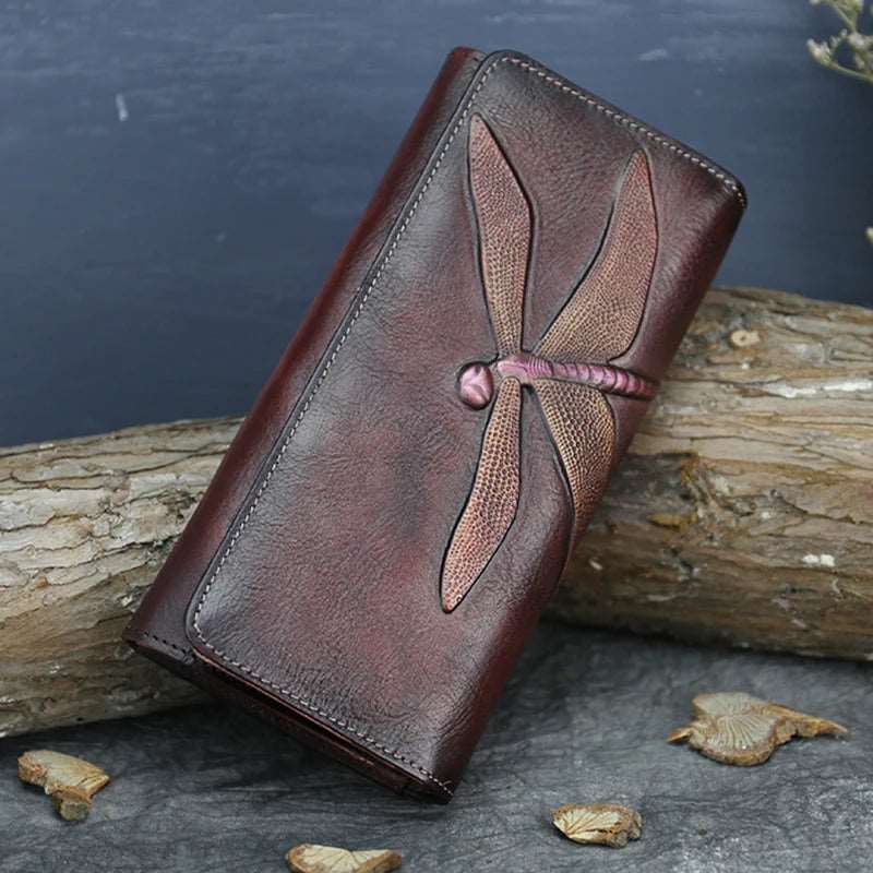 SPS - Dragonfly Genuine Leather Wallet