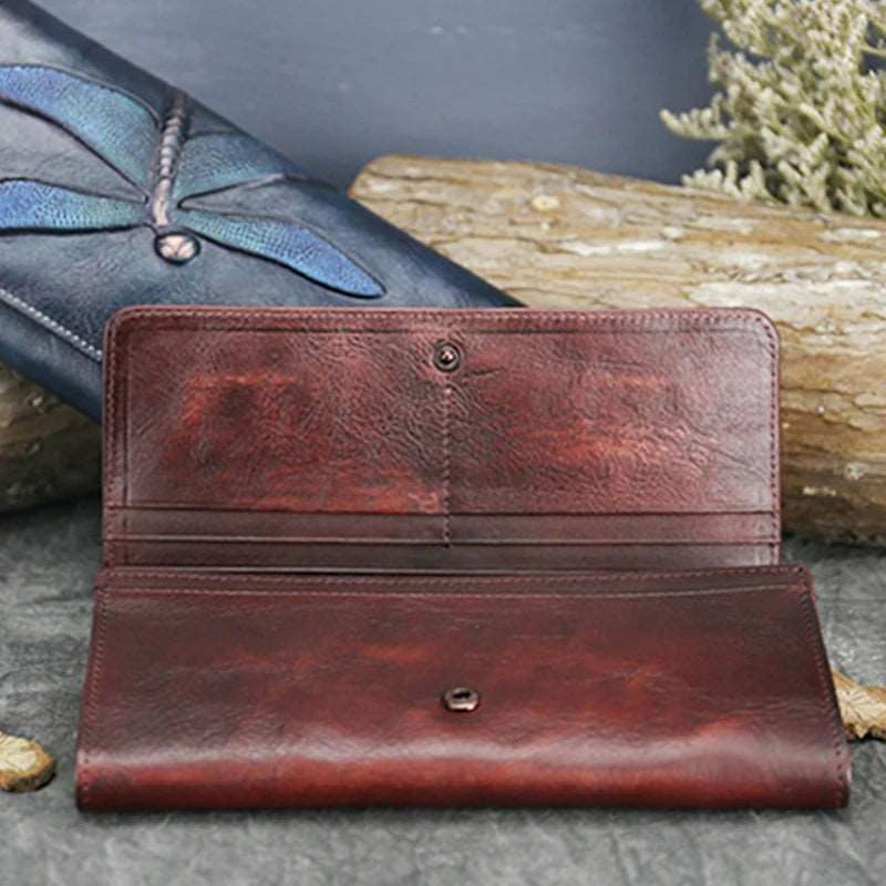 SPS - Dragonfly Genuine Leather Wallet