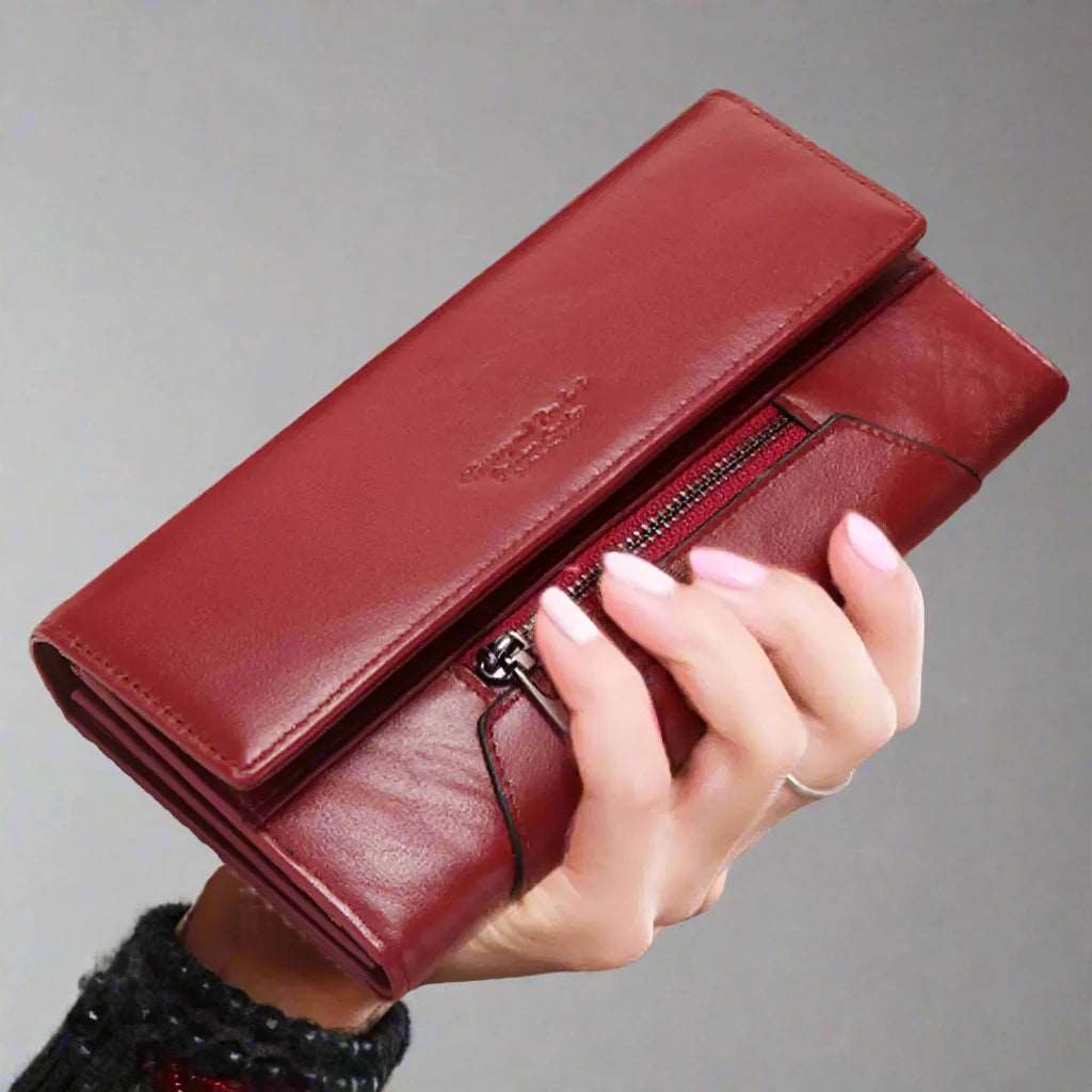 SPS - Luxury Leather Tri-fold Wallet